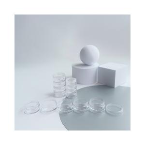 China Customized 5g 10g Stackable PS Jar for Glitter Powder 5ml 10ml in Other Personal Care factory