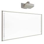 96 Inches Portable Interactive Whiteboard Smart Whiteboard With Laser Projector