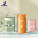 PETG Makeup Storage Jars Clear Plastic Jar For Packaging Transparent Plastic
