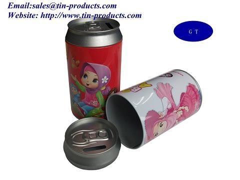 metal coin banks, metal money box, money tin, tin money can, tin money box