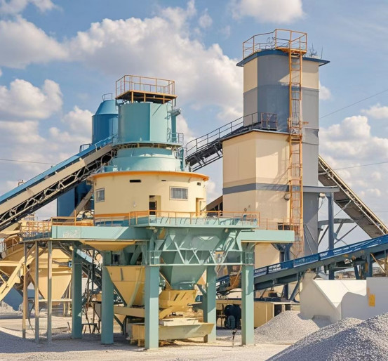 Sandstone Floor Production Sand Making Machine Stable Performance High Safety Factor