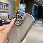 Translucent Frosted Skin-Friendly Magsafe Phone Case Camera Protection For