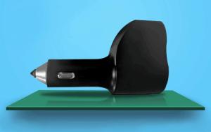 China Car Charger Location GPS Signal Jammer With Two USB Charger Port 0.5 Watt Power factory