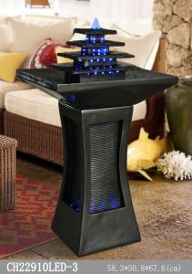 China Indoor Fiberglass H91cm Led Light Water Fountain factory