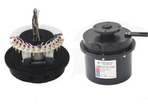 China Low Friction 415VAC Waterproof Slip Ring Dust Prevention Rotary Electrical Interfaces factory