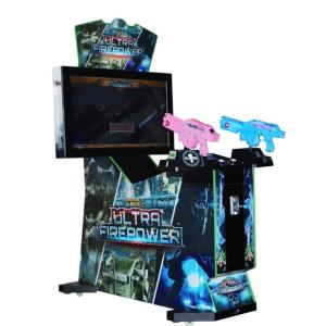 China US PLUG 42&quot; Ultra FirePower Shooting Simulator Metal Acrylic Plastic Three in One factory