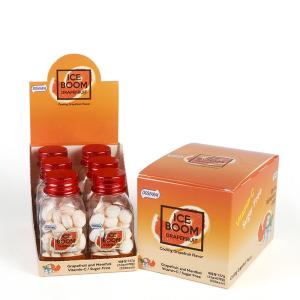 Diabetic Sugar Free Compressed Candy Bottle Packed Grapefruit Flavor