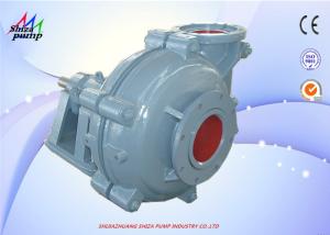 China 4 Inch Outlet Industrial Sludge Pump 5 Vans Closed Type Impeller For Mining factory