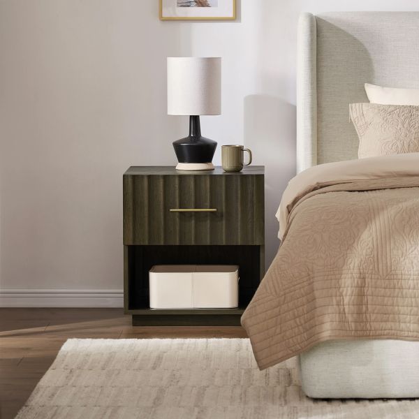 Nordic Light Luxury Bedside Table Modern Simple Bedroom Storage Cabinet