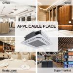 18000Btu 12000M3/H Central Air Conditioning Fan Coil Unit Ceiling Fan Industrial
