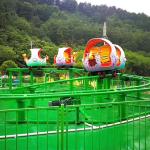 360 Degree Amusement Park Roller Coaster , Dinosaur Roller Coaster
