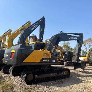 China Secondhand Excavator Original VOLVO EC210 used Hydraulic 20ton Crawler Digger factory