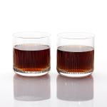 Microwavable Clear Crystal Glass Cups Bourbon Tasting Glasses For Whiskey