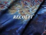 3D Direct Printing Bright Color Quilted Knit Fabric Cold Feeling Fitness