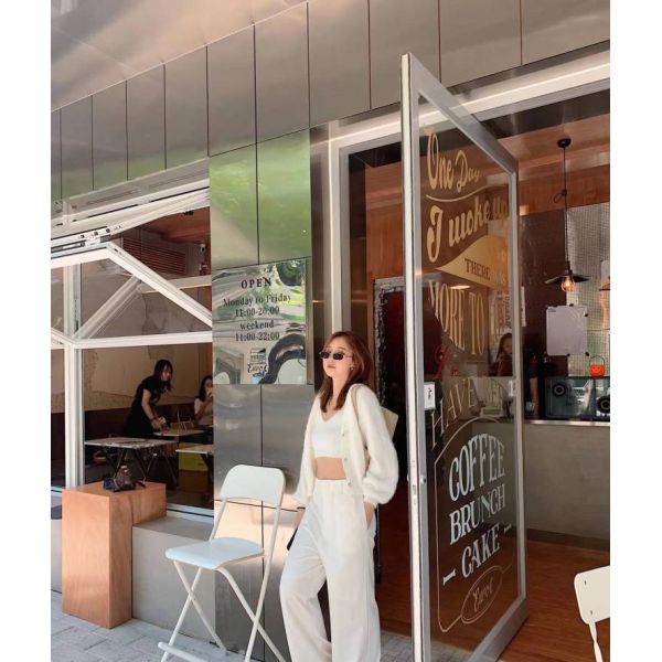 Home Integrated Folding Window System Compatible with Voice Control Systems for Hands Free Operation