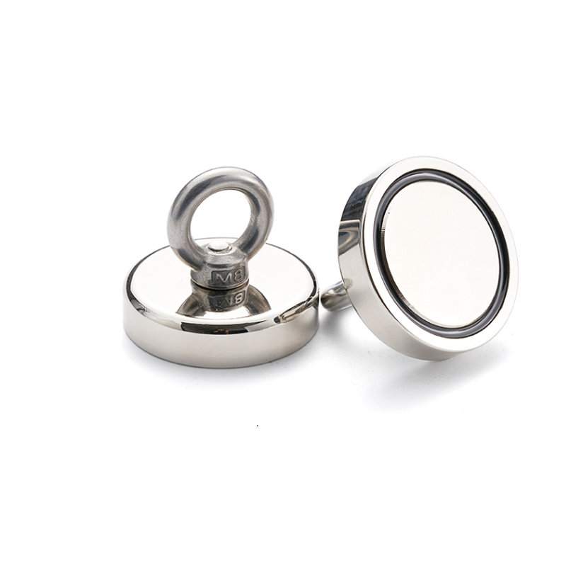 Super Strong Pot Fishing Magnet 1000LBS Fishing Neodymium Magnet Set for Pulling Force Kit