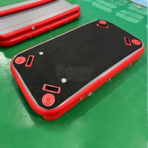 China Commercial Inflatable Floating Dock Drop Stitch Fabric Rescue Bridge Path Platform Walkway factory