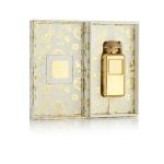 Floral Pattern multipurpose Perfume Set Box , Hinged Paper Box Luxury Gold