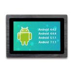 Rugged Industrial Embedded Open Frame 7 Inches Black Pure Flat Capacitive Touch