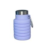 High Quality Eco-friendly Sports 335ml Silicone Collapsible Water Bottle