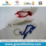 Promotional Custom Logo Printed Metal Aluminum Beer Bottle Opener Key Holders