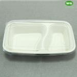 Biodegradable Unbleached Meal Box，In Stock Take Away Paper Food Container