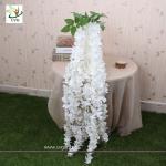 UVG Artificial Flower Making Hanging Wisteria Flowers Manufacturer Wedding