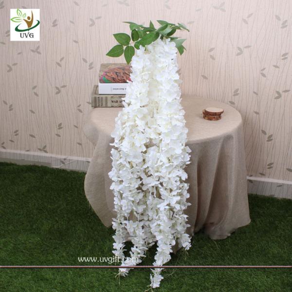 UVG Artificial Flower Making Hanging Wisteria Flowers Manufacturer Wedding