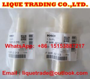 China BOSCH Genuine &amp; New Common rail injector valve F00RJ02213 for 0445120040, 0445120041 factory