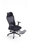 OEM ODM 68*64*114mm Mesh Swivel Office Chair With Footrest