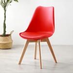 OEM Black Dining Chairs Plastic Mid Century Molded Plastic Chair Customized