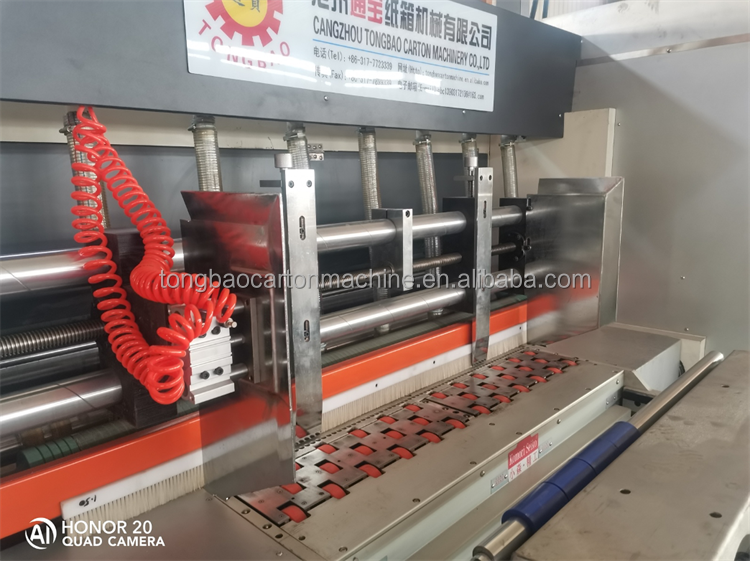 Automatic High Speed Flexo Plate Printer Slotter Die Cutter for Corrugated Carton
