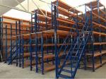 Modular Heavy Duty Industrial Steel Warehouse Mezzanine Floor Panels Powder