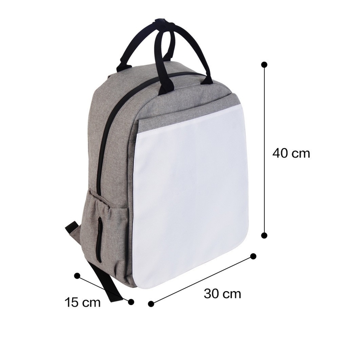 Fashion Sublimation Mommy Bag Multifunctional Blank Backpack For Sublimation Photos Printing