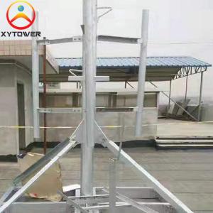 5G Cell Signal Single Pipe Telecommunication Rooftop Pole