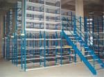 Steel Mezzanine Racking System Multi Tier Warehouse Storage Pallet Rack