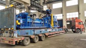 China Automatic Portable Baler 21.5mpa 260hp / Scrap Baling Press Machine factory
