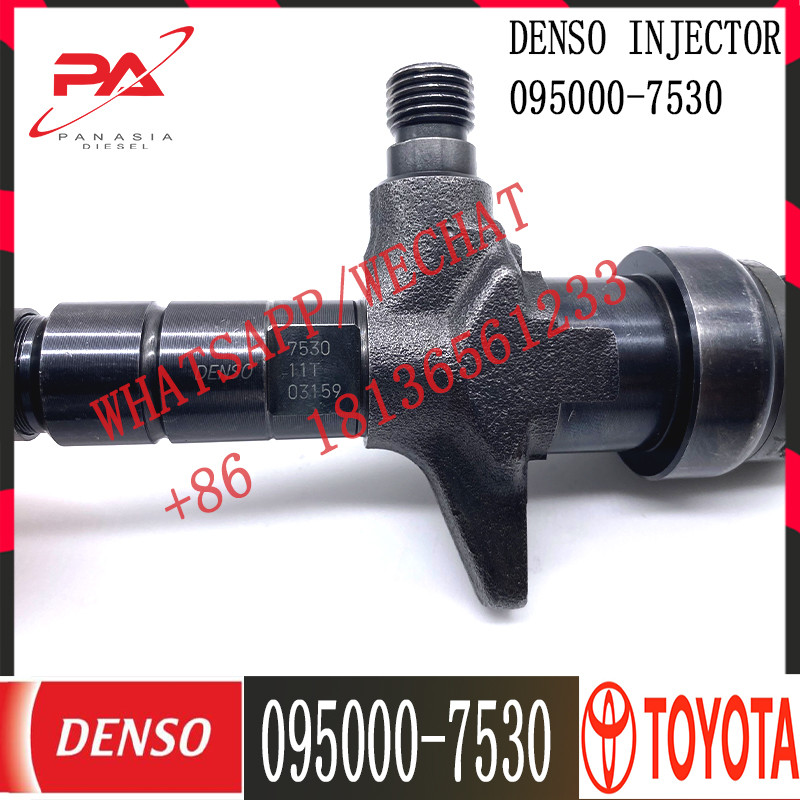 diesel fuel injector 095000-7530 23670-59025 For TOYOTA LAND CRUISER V8 D-4D PRADO PRADO 4.5D