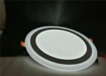 Recessed two color round LED panel light special for South America consumers