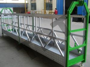 China Aerial Safe Working Platform Installing Billboard For High Rise Building Construction factory