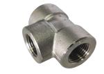 3 Way Female 316 NPT 80mm Threaded Pipe Fitting