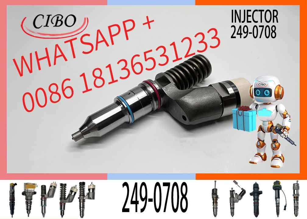 Common rail diesel fuel injector 249-0708 212-3462 10R-0961 212-3463 10R-1258 212-3465 For C11 C13 Engine