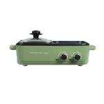 36cm Small Domestic Appliance 50Hz Electric BBQ Hot Pot Non Stick 1200W