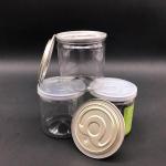 Food Grade Clear Plastic Pet Storage Jar 2 Oz 4 Oz 8 Oz 12 Oz 16 Oz PET Plastic