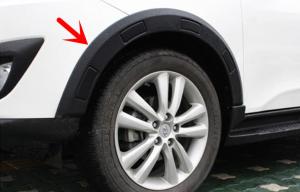 China OE Style Auto Wheel Arch Flares For Hyundai Tucson 2009 2012 IX35 factory