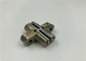 China Multi Linking Arms SOSS Invisible Hinge Antique Brass Surface Finish factory