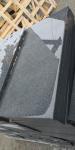 Chinese Sesame Black G654 Padang Dark Granite Flamed Interlock Tiles For Outdoor