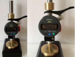 China ISO 4593 High Accuracy Digital Plastic Film Thickness Gauge With Table factory