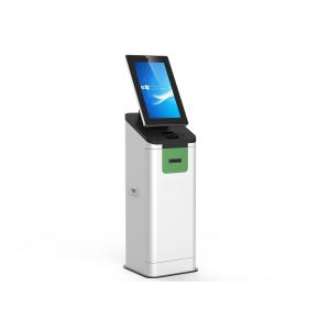 Hotel Self Service Kiosk With QR Code Scanner RFID Card Reader NFC Reader A4