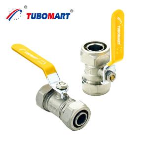 China OEM ODM Brass Gas Valve For Oil Media And LPG With Colored Handles factory